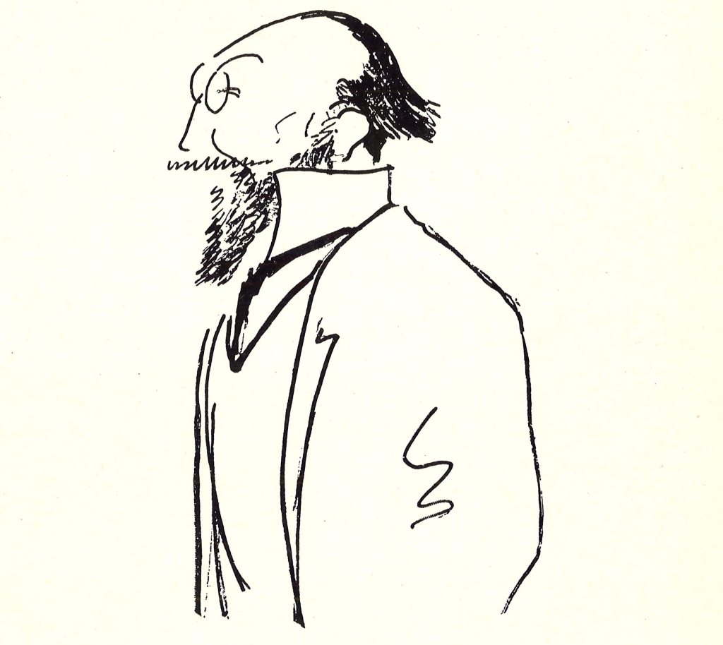 Érik Satie par Alfred Frueh